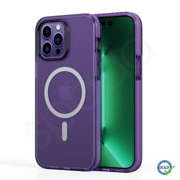 iPhone 14 Pro Max Spada Armor Magsafe Deep Purple Kapak