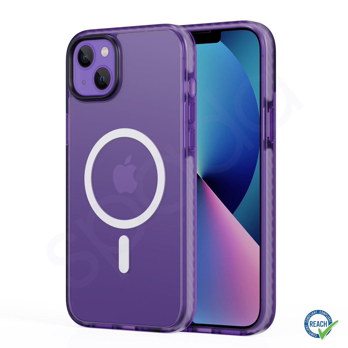 iPhone 14 Plus Spada Armor Magsafe Deep Purple Kapak