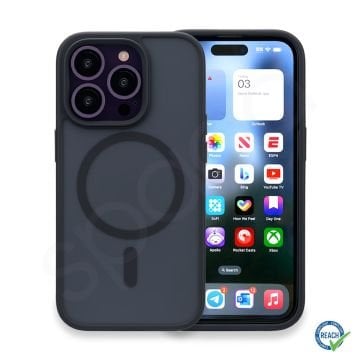 iPhone 14 Pro Spada Panzer Magsafe Black Kapak