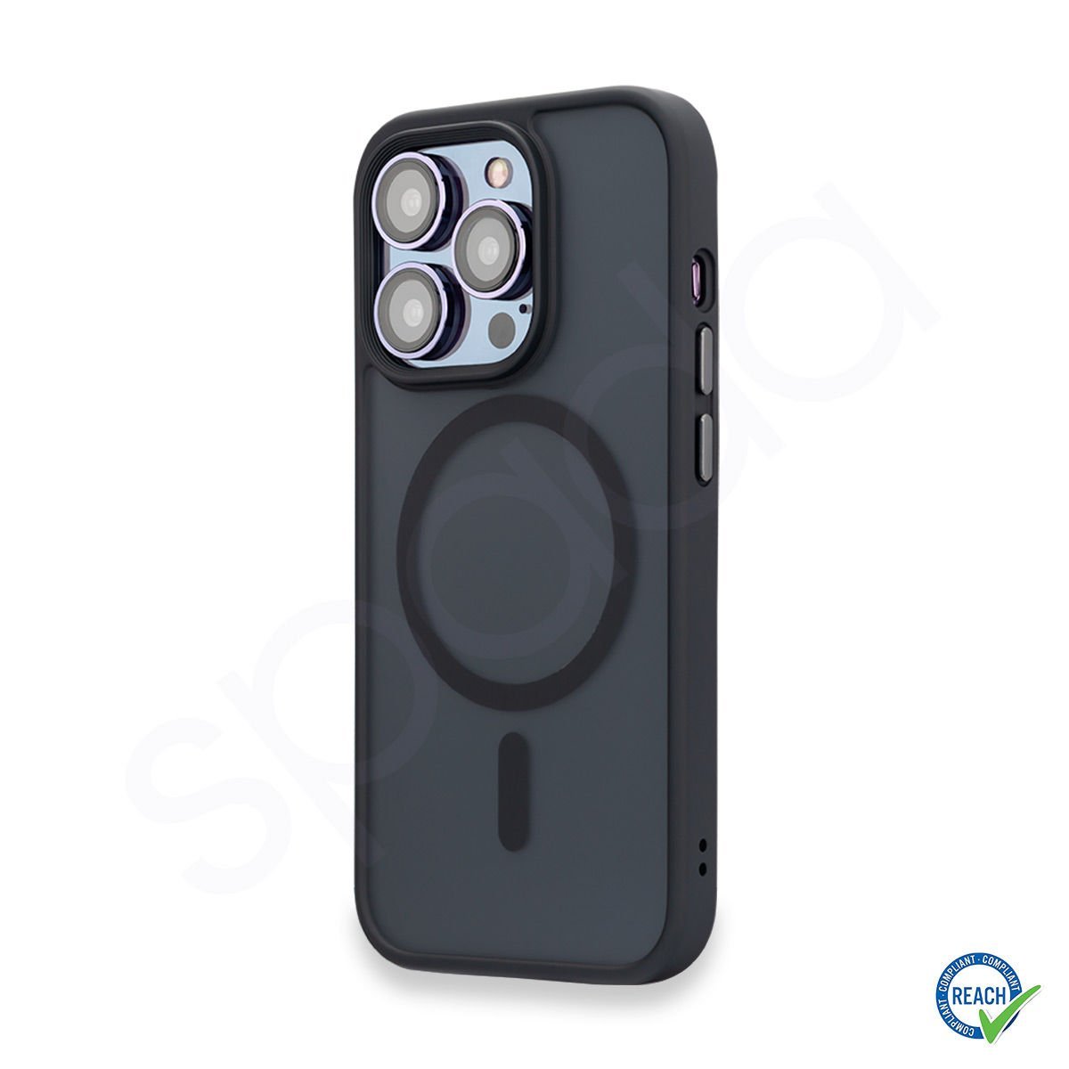 iPhone 14 Pro Spada Panzer Magsafe Black Kapak