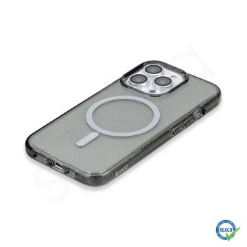 iPhone 13 Pro Spada Diamond Magsafe Black Kapak