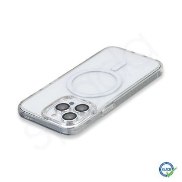 iPhone 13 Pro Spada Diamond Magsafe Silver Kapak