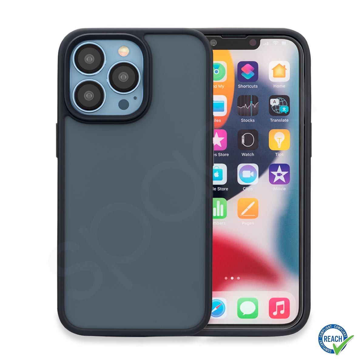 iPhone 13 Pro Spada Panzer Black Kapak