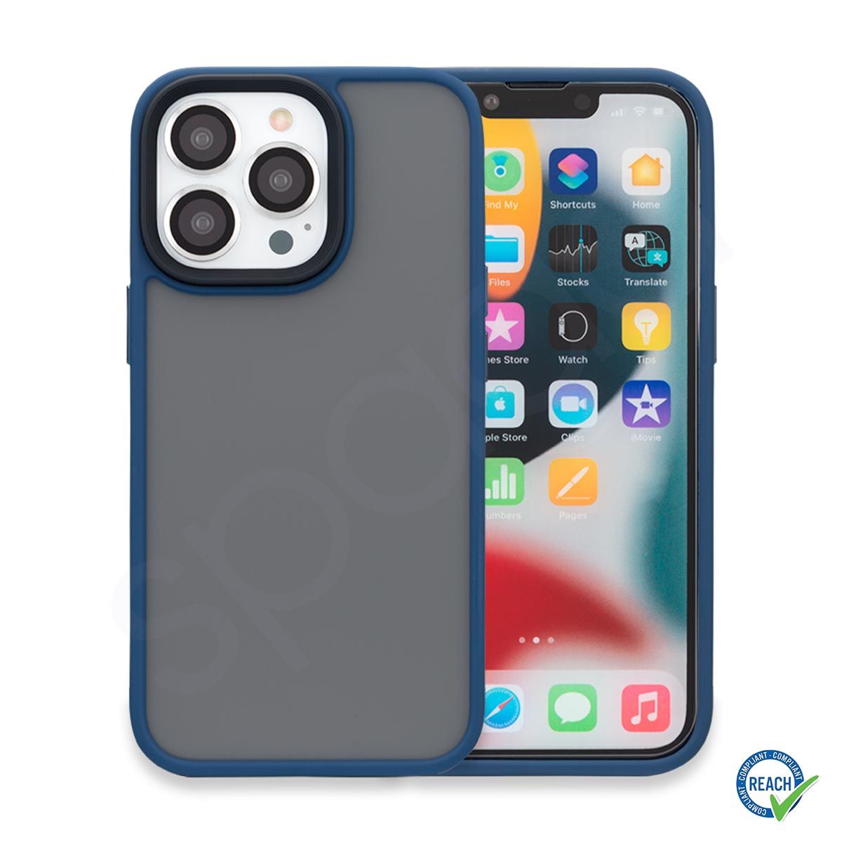 iPhone 13 Pro Spada Panzer Dark Blue Kapak