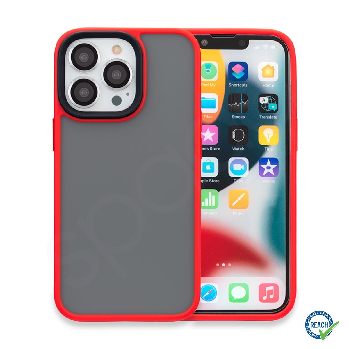 iPhone 13 Pro Spada Panzer Red Kapak