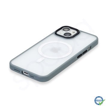 iPhone 13 Spada Magnet Magsafe Gray Kapak