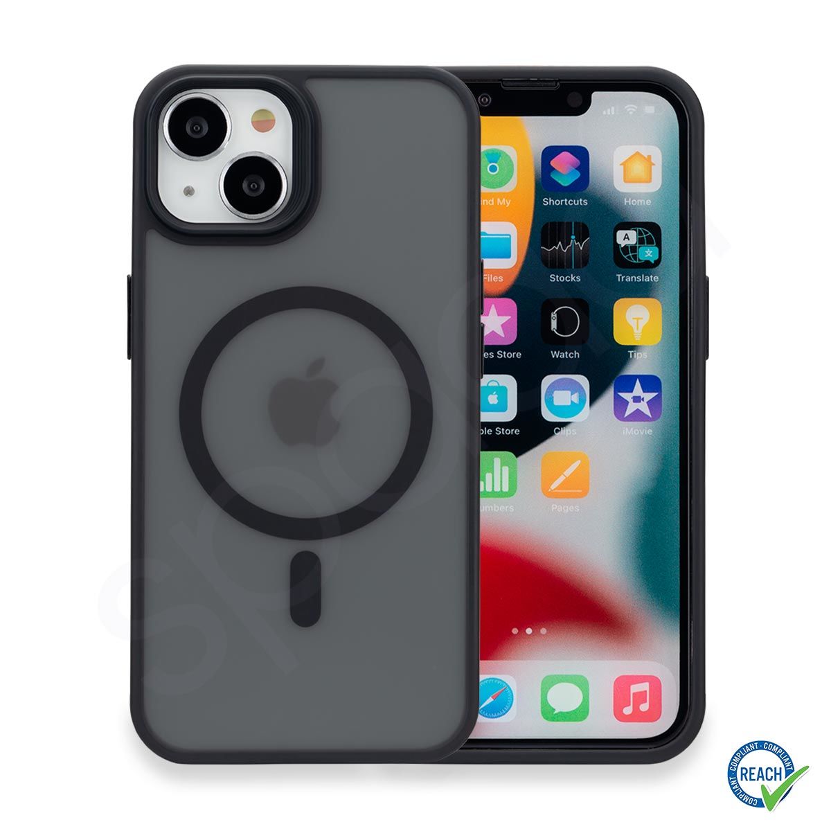 iPhone 13 Spada Magnet Magsafe Black Kapak