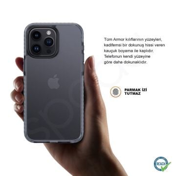 iPhone 15 Spada Armor Black Kapak