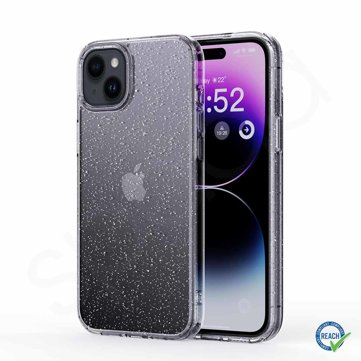 iPhone 15 Spada Diamond Silver Kapak