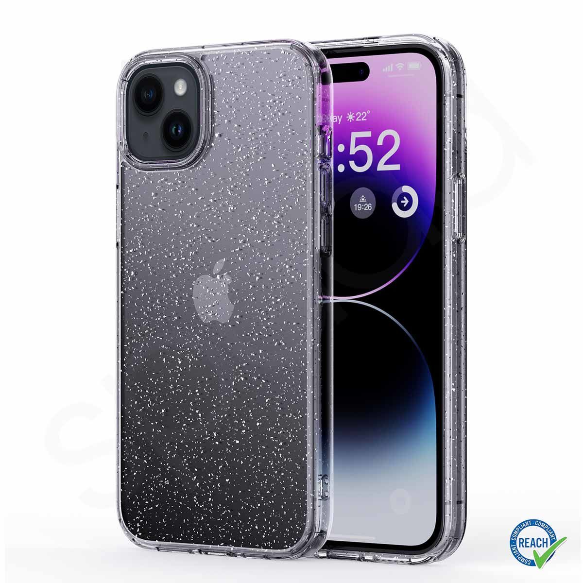iPhone 15 Plus Spada Diamond Silver Kapak