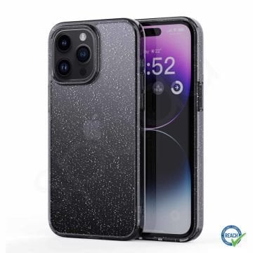 iPhone 15 Pro Max Spada Diamond Black Kapak