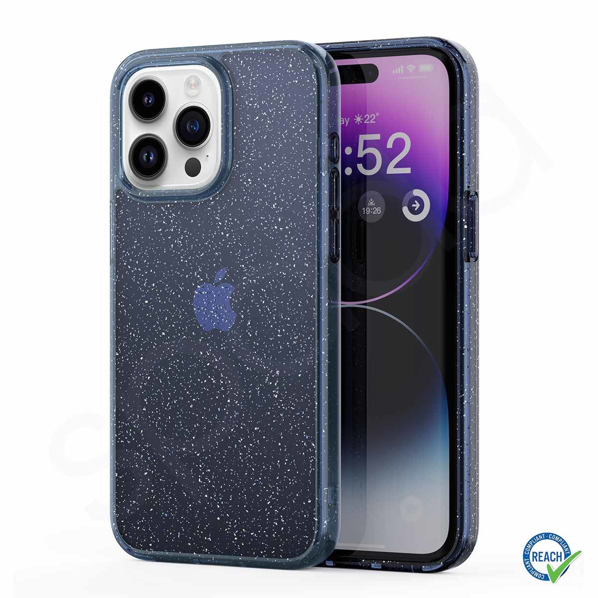 iPhone 15 Pro Max Spada Diamond Blue Kapak