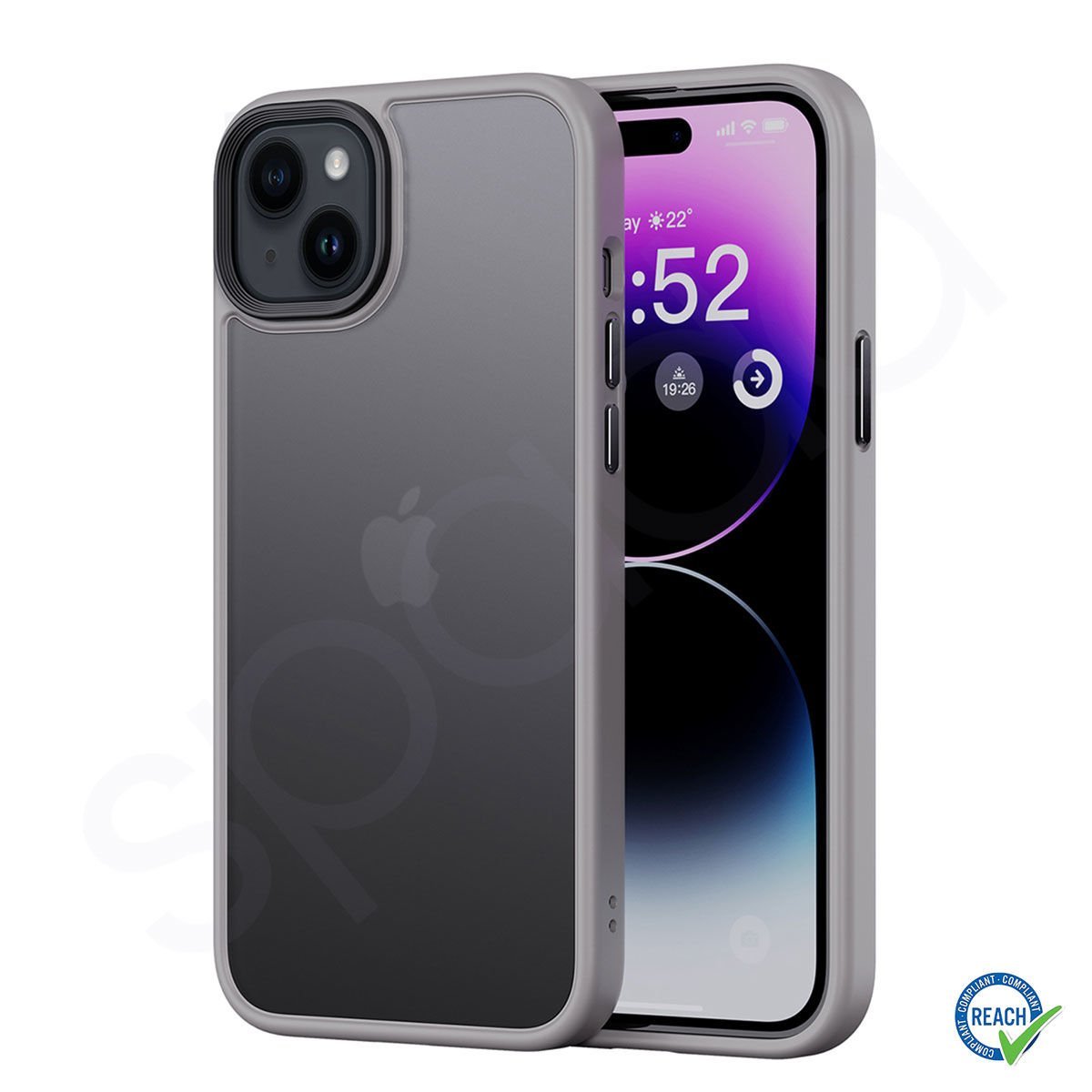 iPhone 15 Plus Spada Panzer Gray Kapak