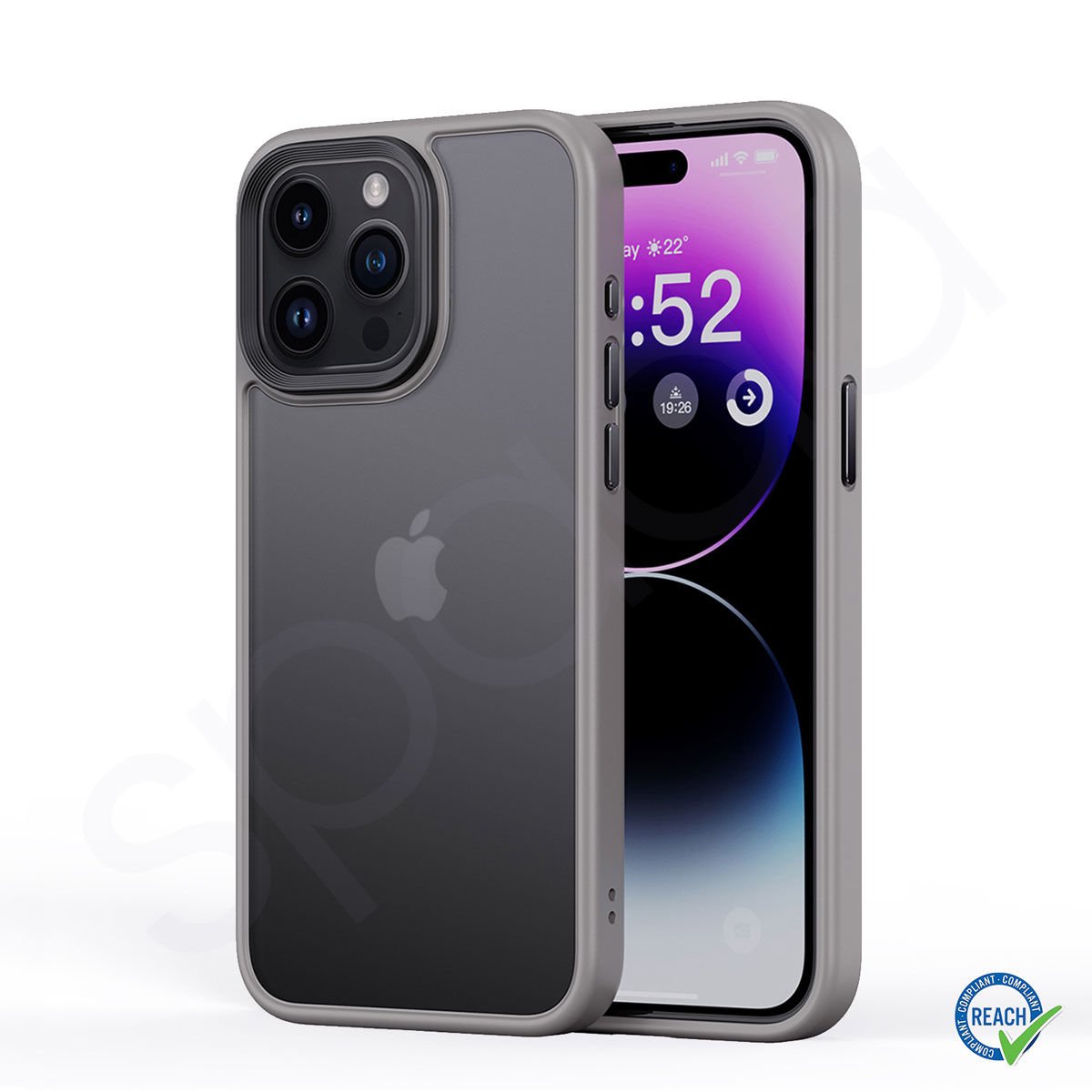 iPhone 15 Pro Spada Panzer Gray Kapak