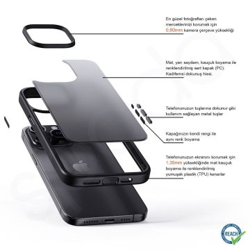 iPhone 15 Pro Spada Panzer Gray Kapak