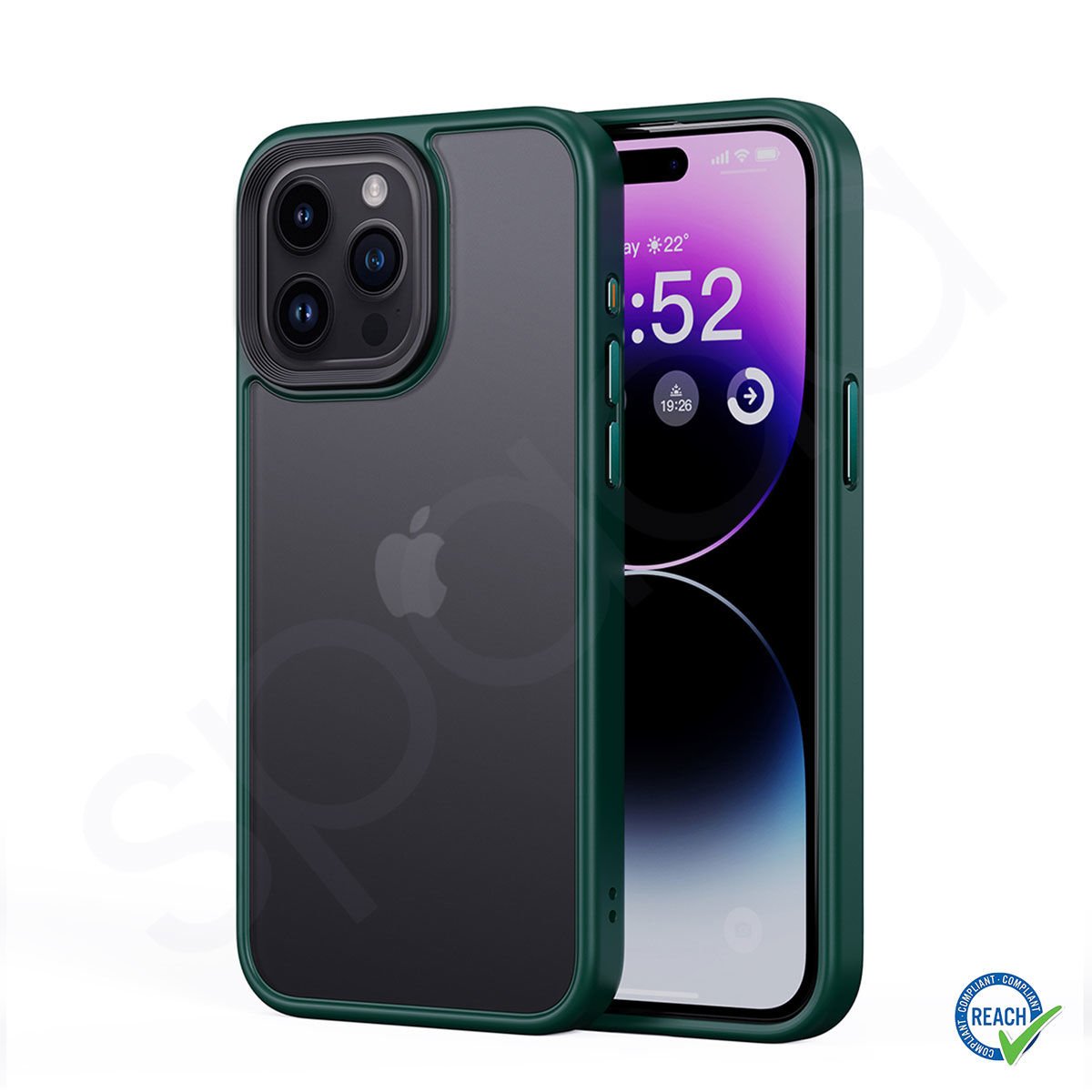 iPhone 15 Pro Spada Panzer Green Kapak