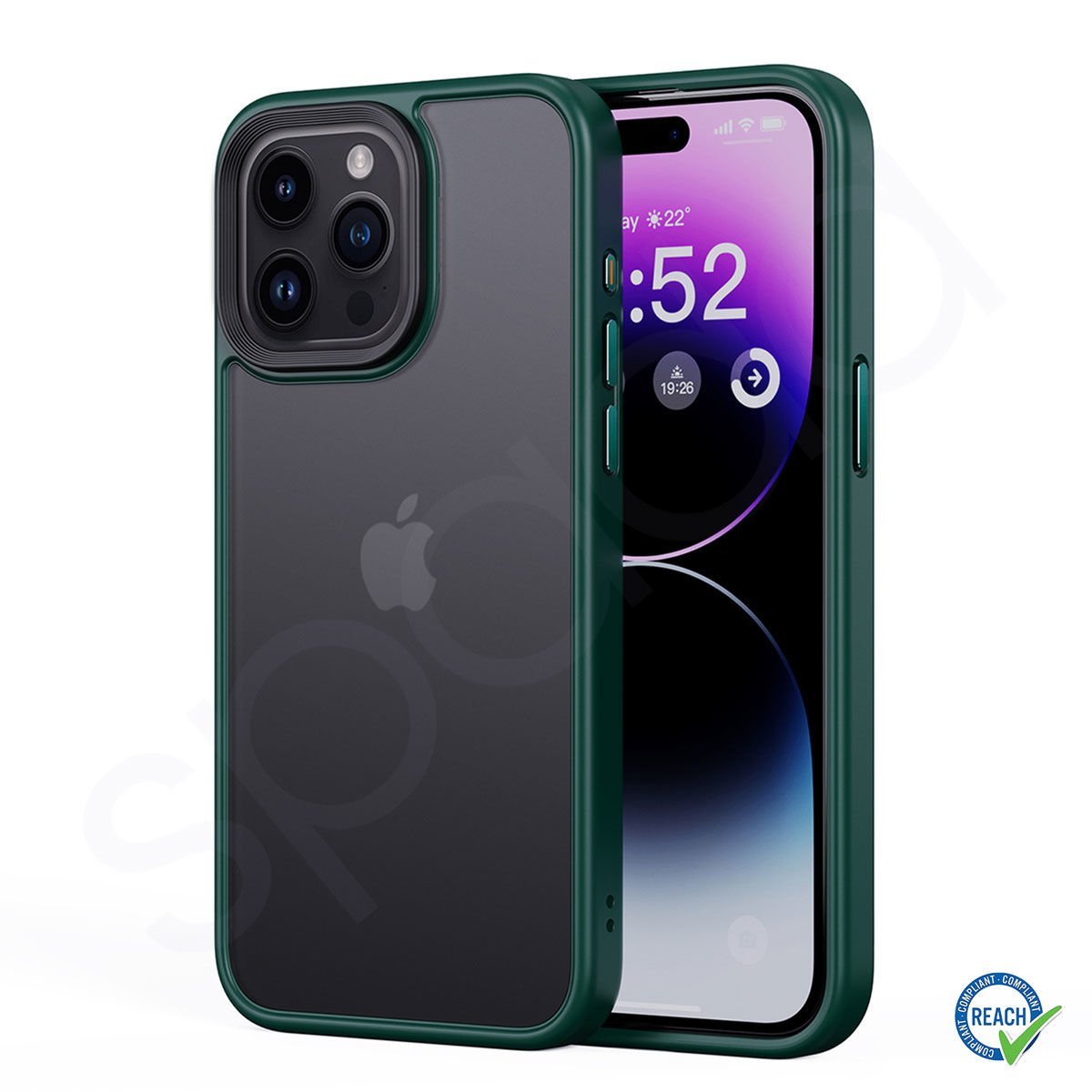 iPhone 15 Pro Max Spada Panzer Green Kapak