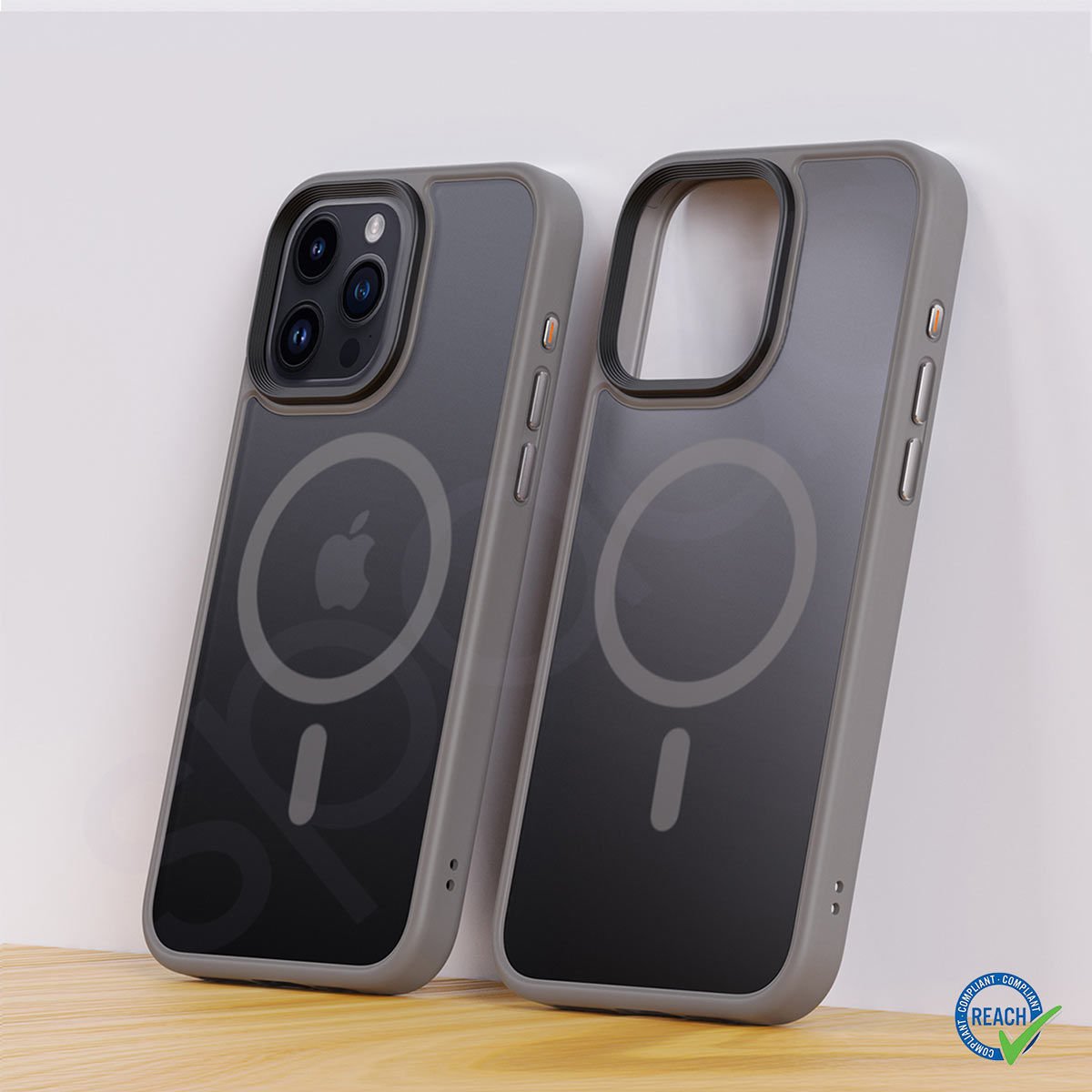 iPhone 15 Pro Spada Panzer Magsafe Gray Kapak