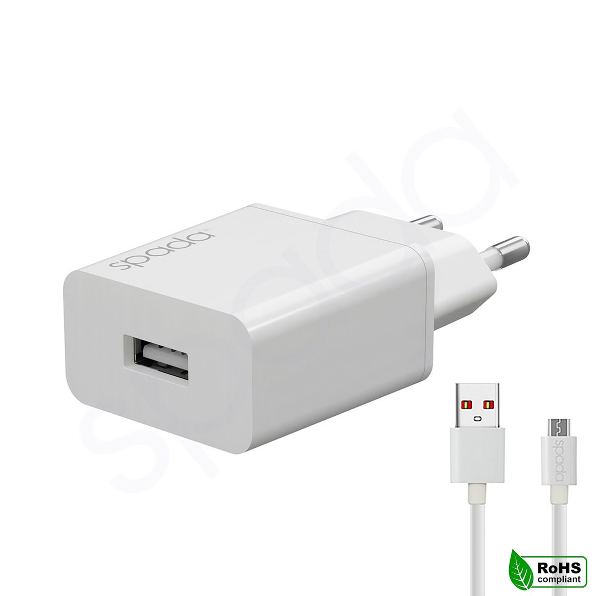 Spada 2400 Mah Mikro Usb Kablolu Ev Şarjı - SPD2020EU