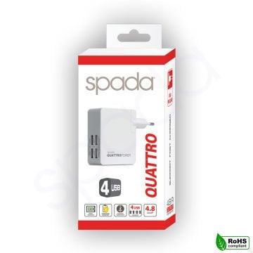 Spada T448 Quattropower 4.8 Amper Akıllı Şarj Cihazı