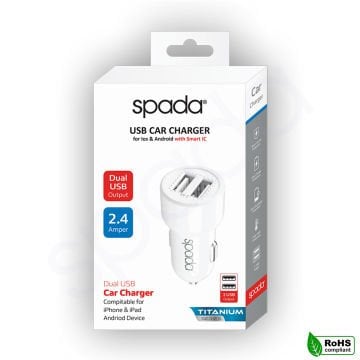 Spada 2 Usb çıkışlı araç şarjı SPD-C304