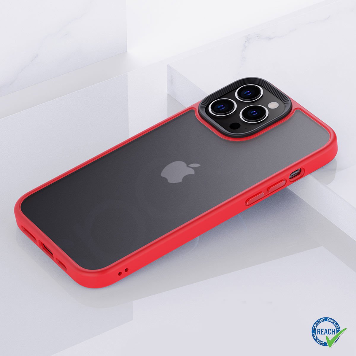 iPhone 13 Pro Max Spada Panzer Red Kapak