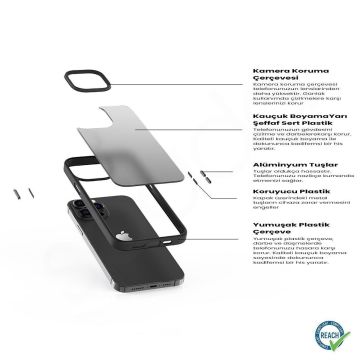 iPhone 13 Pro Max Spada Panzer Red Kapak