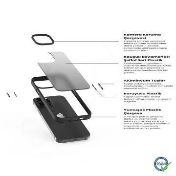 iPhone 11 Spada Panzer Black Kapak