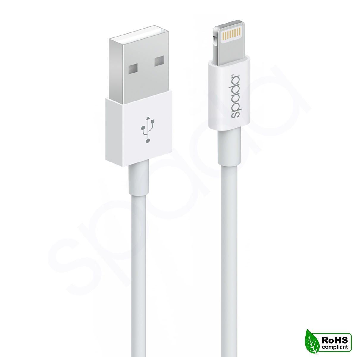 Spada Titanium Seri KBL-55WH Lightning 1 metre Beyaz Kablo