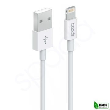 Spada Titanium Seri KBL-60WH Lightning 2 metre beyaz Kablo