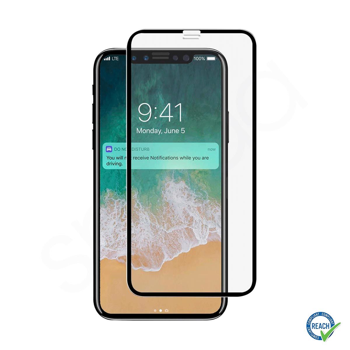 iPhone 12 Spada Mat Temperli Tam Ekran Koruma Camı