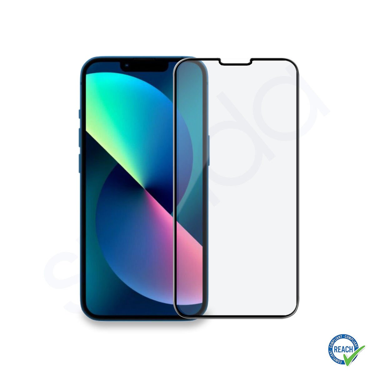 iPhone 13 Mini Spada Defender Temperli Tam Ekran Koruma Camı