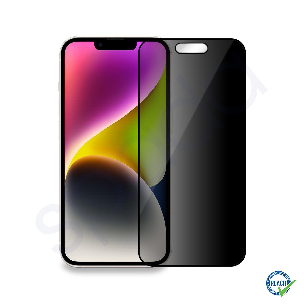 iPhone 14 Spada Phantom Privacy Temperli Tam Ekran Koruma Camı