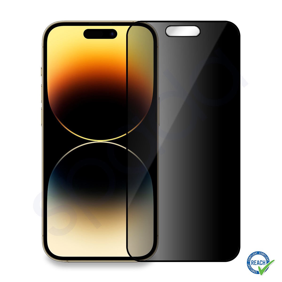 iPhone 14 Pro Max Spada Phantom Privacy Temperli Tam Ekran Koruma Camı