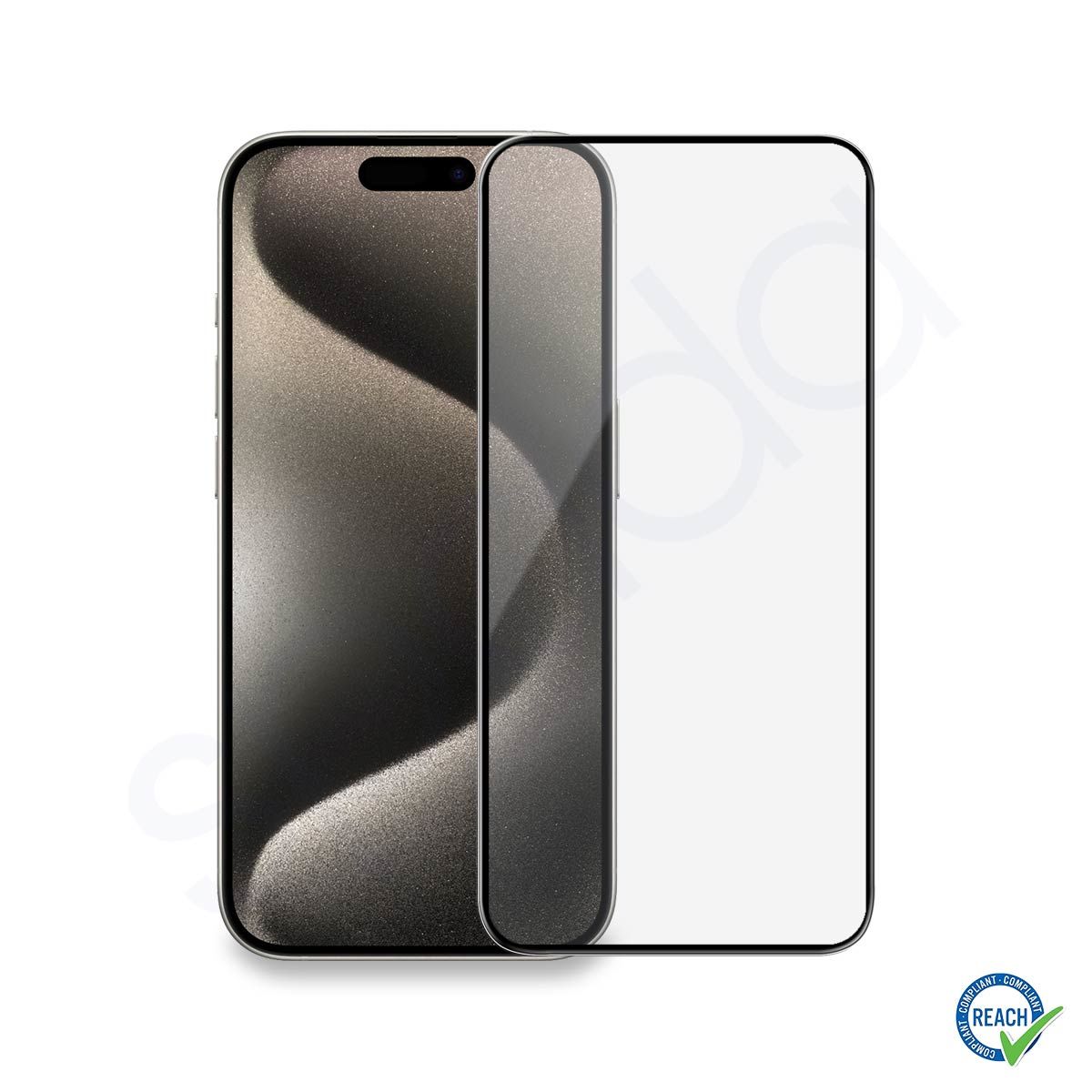 iPhone 15 Pro Spada Defender Temperli Tam Ekran Koruma Camı