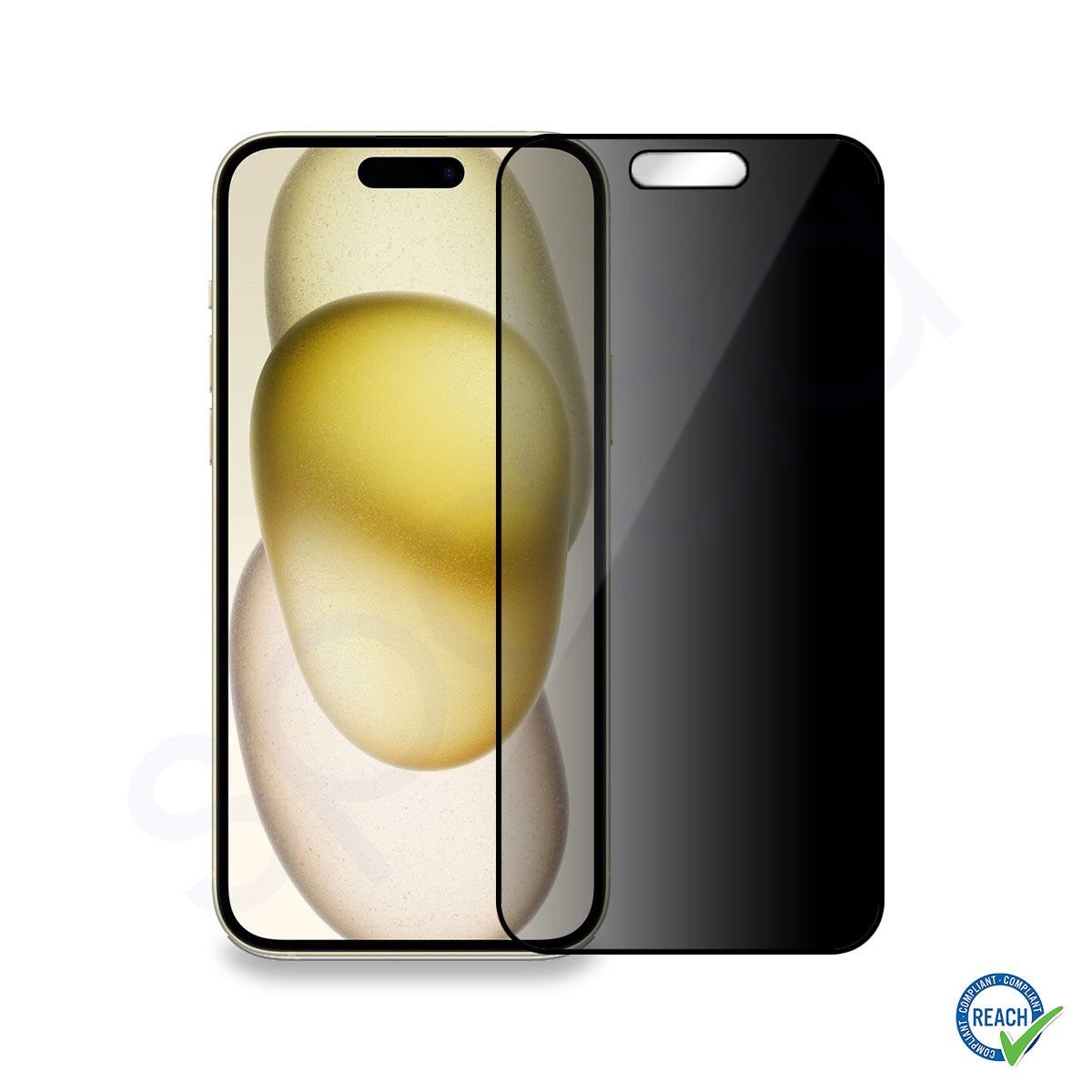 iPhone 15 Spada Phantom Privacy Temperli Tam Ekran Koruma Camı