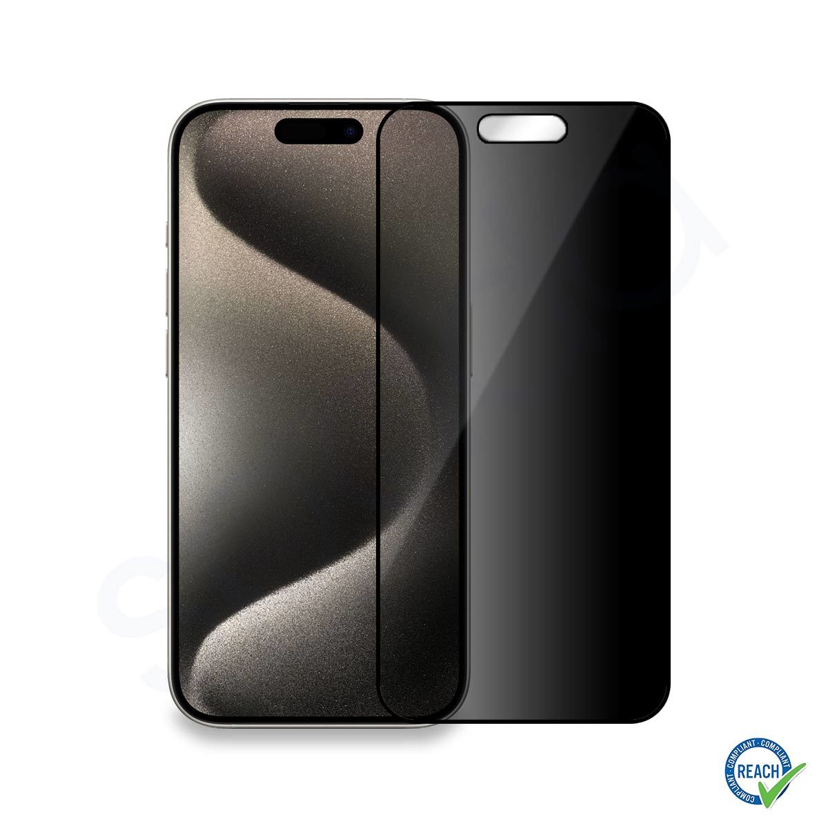 iPhone 15 Pro Spada Phantom Privacy Temperli Tam Ekran Koruma Camı