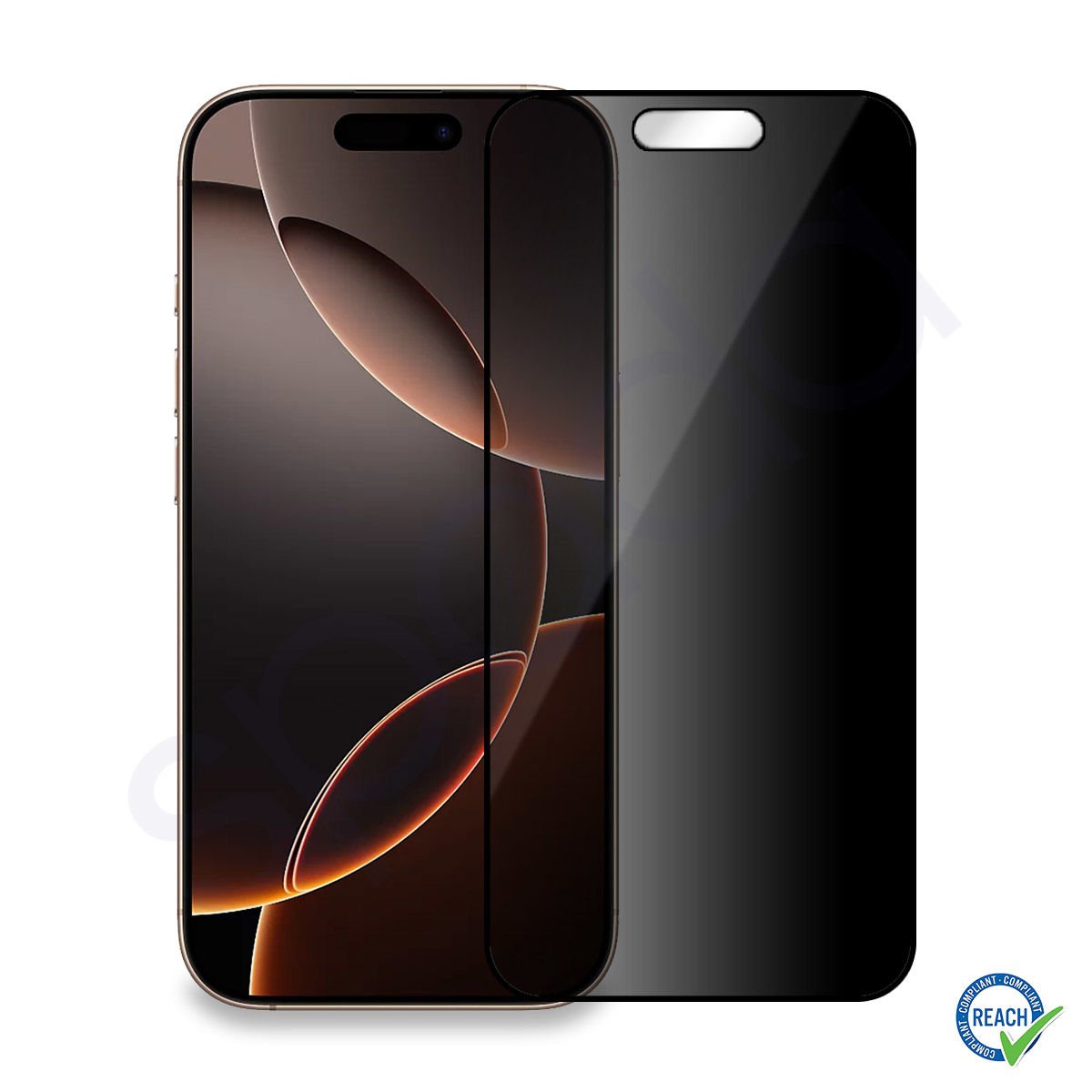 iPhone 16 Pro Max Spada Phantom Privacy Temperli Tam Ekran Koruma Camı