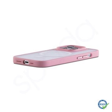 iPhone 14 Pro Max Spada Magnet Magsafe Pembe Kapak