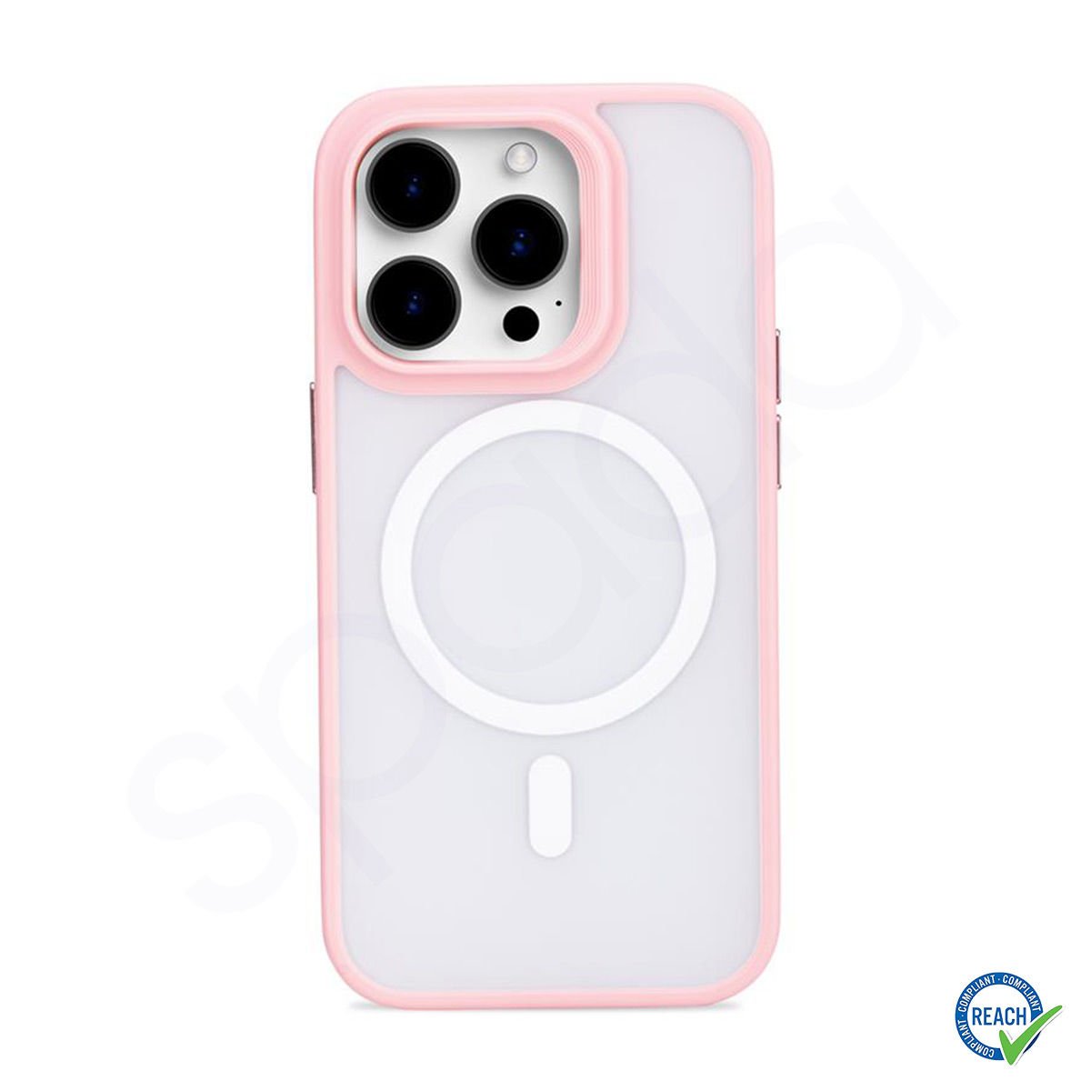 iPhone 14 Pro Max Spada Magnet Magsafe Pembe Kapak