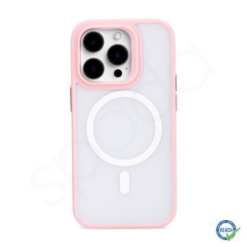 iPhone 14 Pro Max Spada Magnet Magsafe Pembe Kapak