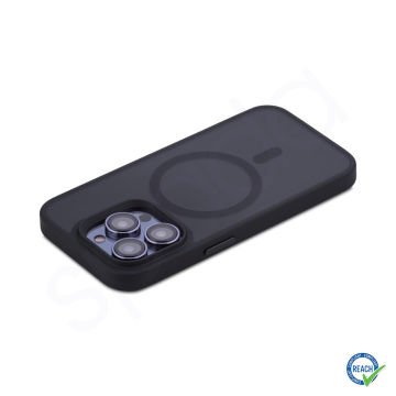 iPhone 14 Pro Max Spada Magnet Magsafe Siyah Kapak