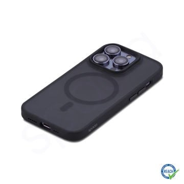 iPhone 14 Pro Max Spada Magnet Magsafe Siyah Kapak