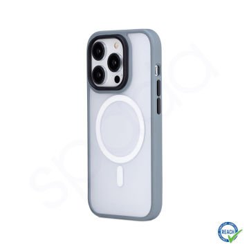 iPhone 14 Pro Spada Magnet Magsafe Gri Kapak