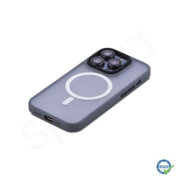 iPhone 14 Pro Spada Magnet Magsafe Gri Kapak