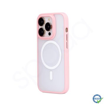 iPhone 14 Pro Spada Magnet Magsafe Pembe Kapak