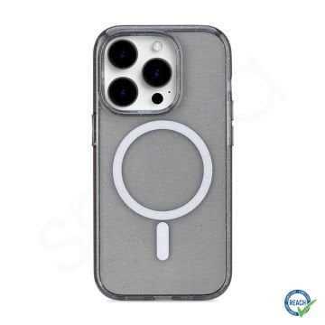 iPhone 14 Pro Max Spada Diamond Magsafe Siyah Kapak