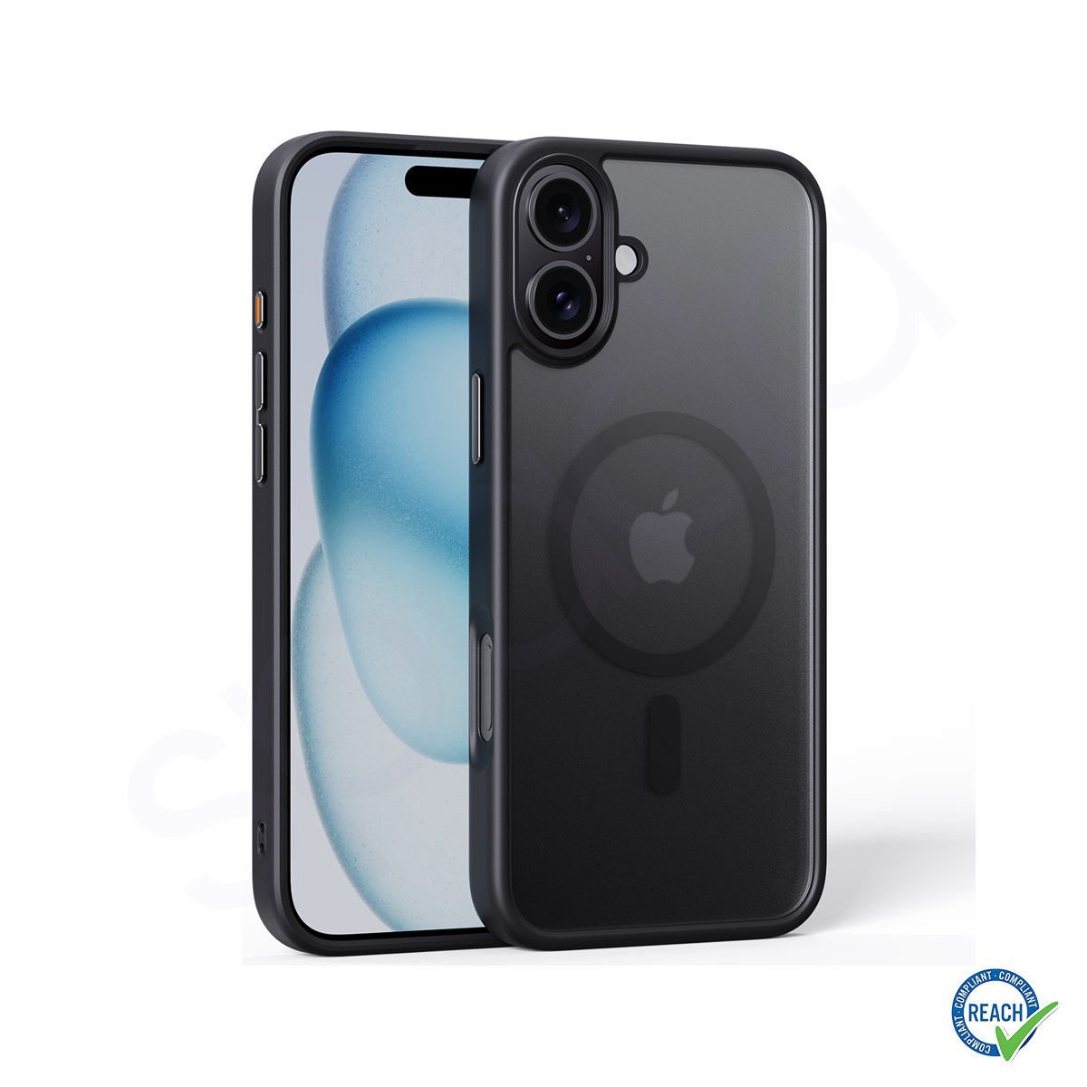 iPhone 16 Spada Panzer Magsafe Siyah Kapak