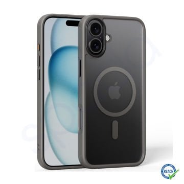 iPhone 16 Plus Spada Panzer Magsafe Gray Kapak