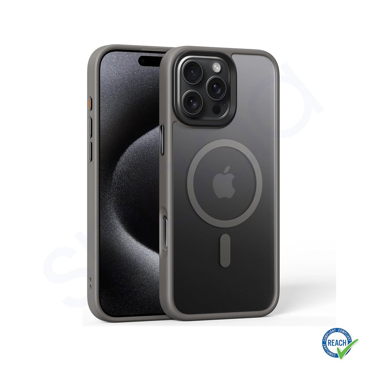 iPhone 16 Pro Spada Panzer Magsafe Gray Kapak